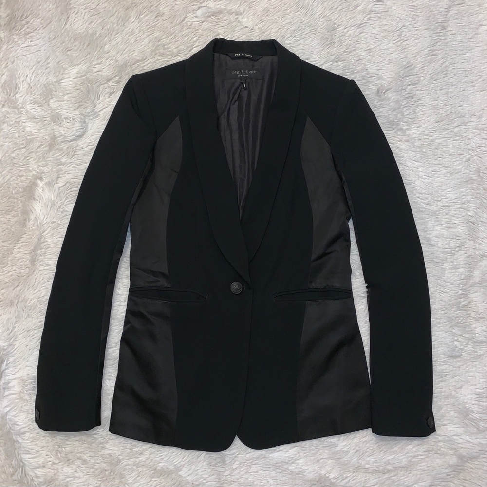 rag & bone Black Blazer
